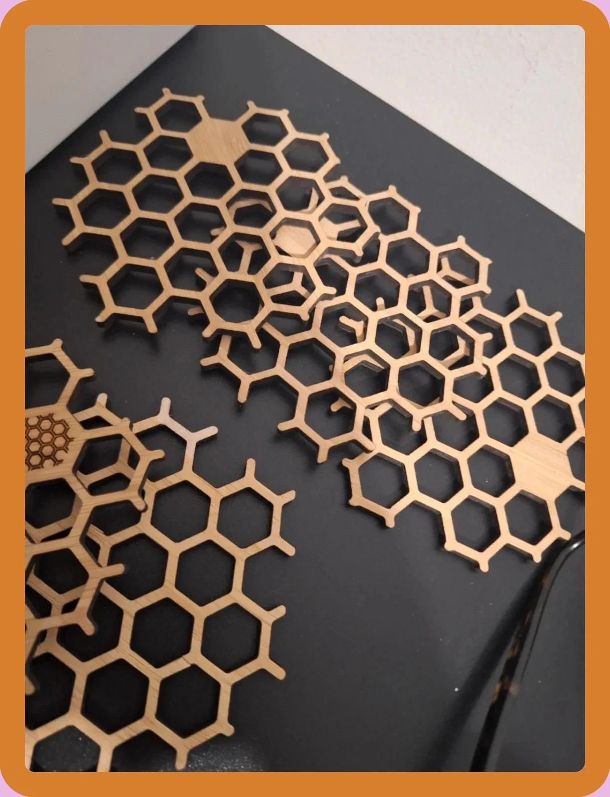 6 posavasos de vidrio – photo 3